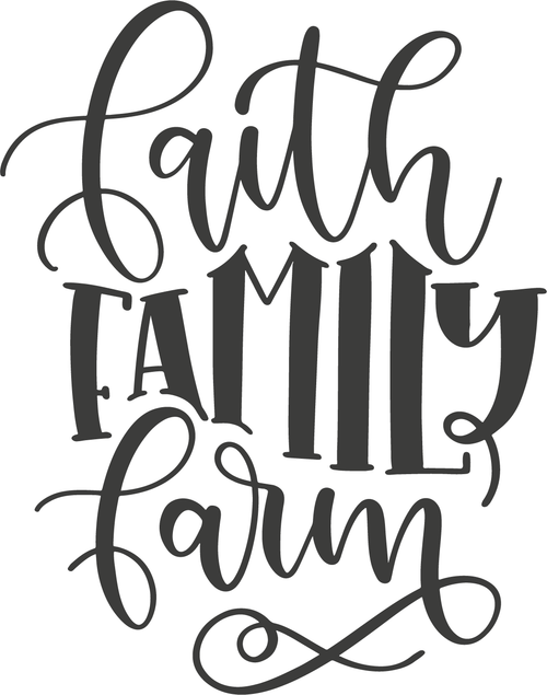 faith family farm Poster Canvas Movie Film Print A0 A1 A2 A3 A4 A5 A6 Art Wall D