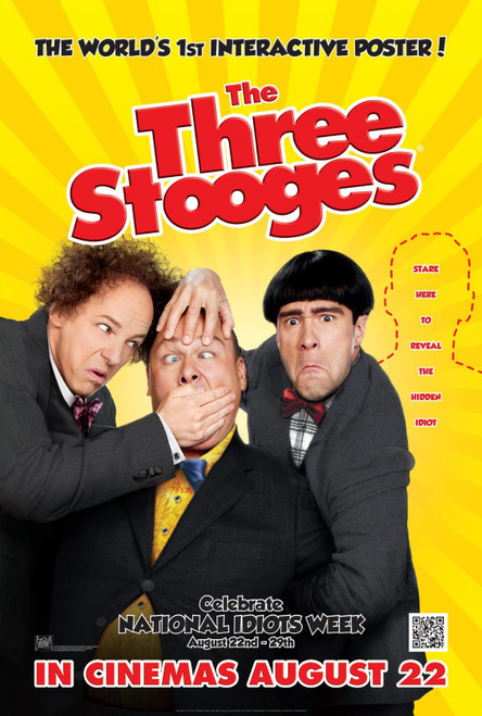 The Three Stooges (2012)_7 Poster Canvas Movie Film Print A0 A1 A2 A3 A4 A5 A6 A