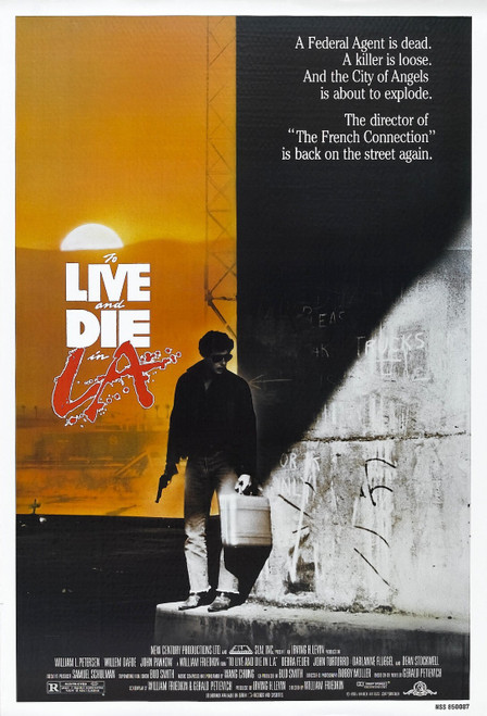 To Live and Die in L.A. (1985)_0 Poster Canvas Movie Film Print A0 A1 A2 A3 A4 A