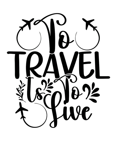 To Travel Is To Live-01 (2) Poster Canvas Movie Film Print A0 A1 A2 A3 A4 A5 A6