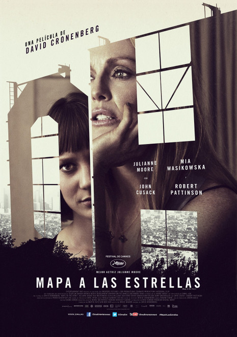 Maps to the Stars (2014)_5 Poster Canvas Movie Film Print A0 A1 A2 A3 A4 A5 A6 A