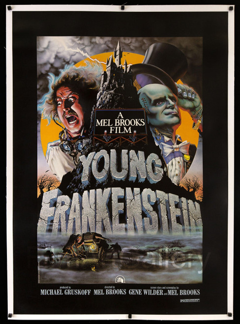 young frankenstein 2 Poster Canvas Movie Film Print A0 A1 A2 A3 A4 A5 A6 Art Wal