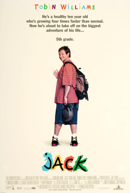Jack (1996)_1 Poster Canvas Movie Film Print A0 A1 A2 A3 A4 A5 A6 Art Wall Decor