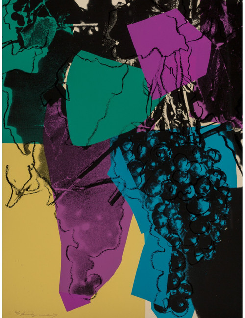 Andy Warhol - Grapes 1979 Poster Canvas Print Art Painting Decor Reprint wall A0