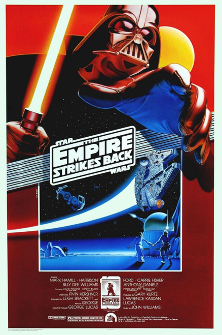 The Empire Strikes Back (1980)_7 Poster Canvas Movie Film Print A0 A1 A2 A3 A4 A