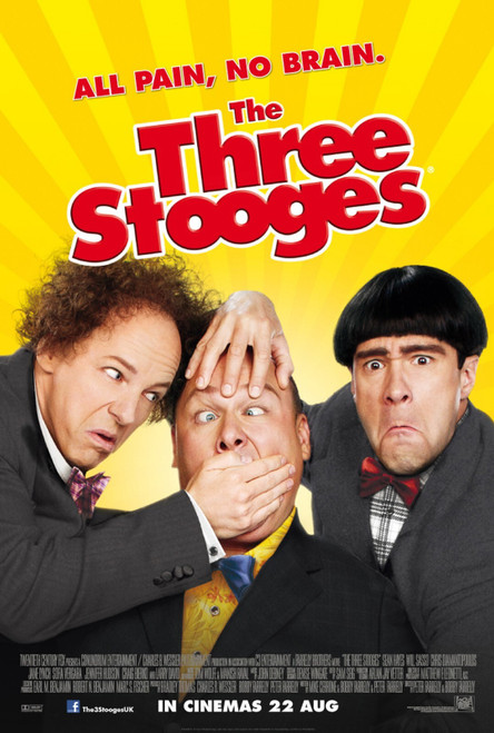 The Three Stooges (2012)_6 Poster Canvas Movie Film Print A0 A1 A2 A3 A4 A5 A6 A