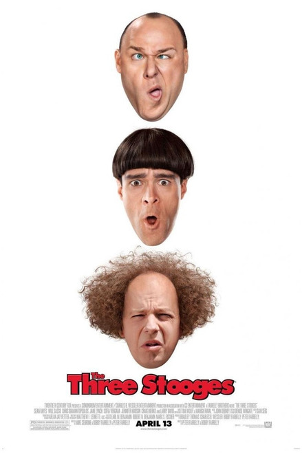 The Three Stooges (2012)_2 Poster Canvas Movie Film Print A0 A1 A2 A3 A4 A5 A6 A