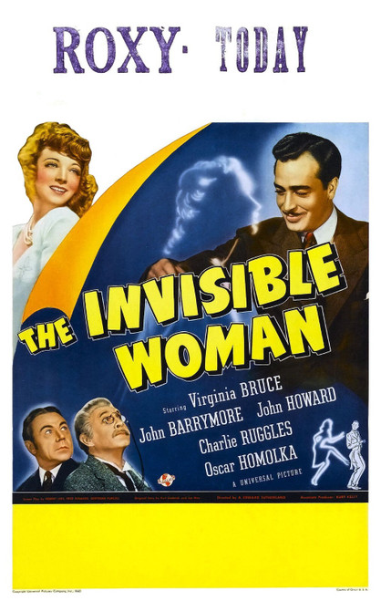 Invisible Woman 05 Poster Canvas Movie Film Print A0 A1 A2 A3 A4 A5 A6 Art Wall