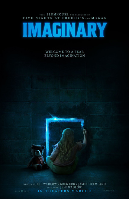 Imaginary (2024)_2 Poster Canvas Movie Film Print A0 A1 A2 A3 A4 A5 A6 Art Wall