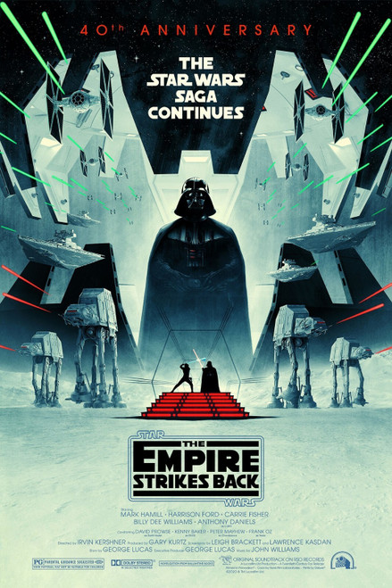 The Empire Strikes Back (1980)_12 Poster Canvas Movie Film Print A0 A1 A2 A3 A4