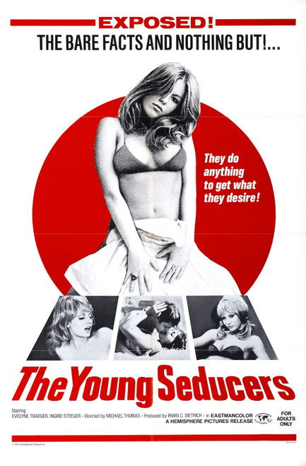 Young Seducers 2 01 Poster Canvas Movie Film Print A0 A1 A2 A3 A4 A5 A6 Art Wall