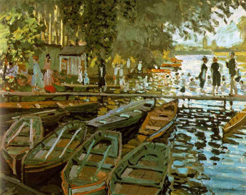 Claude_Monet_4 Poster Canvas Movie Film Print A0 A1 A2 A3 A4 A5 A6 Art Wall Deco