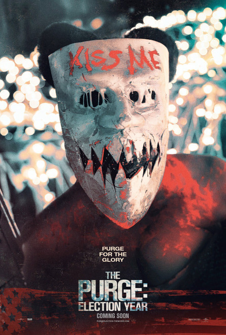 The Purge_ Election Year (2016)_5 Poster Canvas Movie Film Print A0 A1 A2 A3 A4