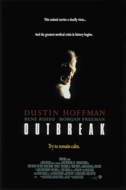 Outbreak (1995)_2 Poster Canvas Movie Film Print A0 A1 A2 A3 A4 A5 A6 Art Wall D
