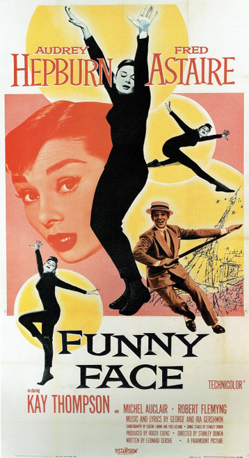 Funny Face -US 1956 small Poster Canvas Movie Film Print A0 A1 A2 A3 A4 A5 A6 Ar