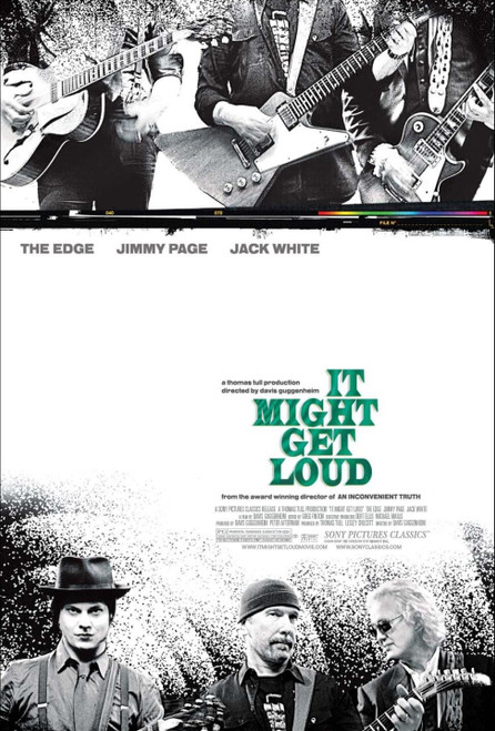 It Might Get Loud (2009)_0 Poster Canvas Movie Film Print A0 A1 A2 A3 A4 A5 A6 A