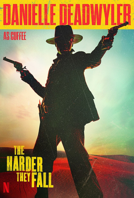 The Harder They Fall (2021)_4 Poster Canvas Movie Film Print A0 A1 A2 A3 A4 A5 A