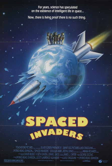 Spaced Invaders (1990)_0 Poster Canvas Movie Film Print A0 A1 A2 A3 A4 A5 A6 Art