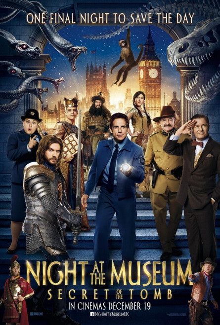 Night at the Museum_ Secret of the Tomb (2014)_13 Poster Canvas Movie Film Print