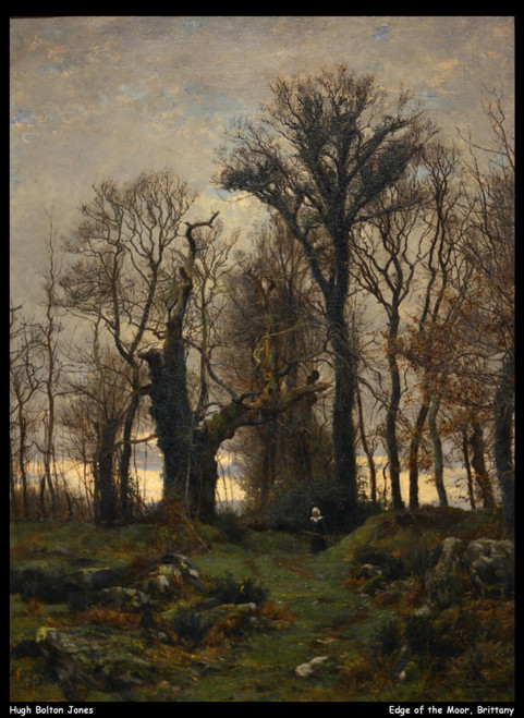 hugh-bolton-jones---edge-of-the-moor-brittany--jpb_14750178340_o(1) Poster Canva