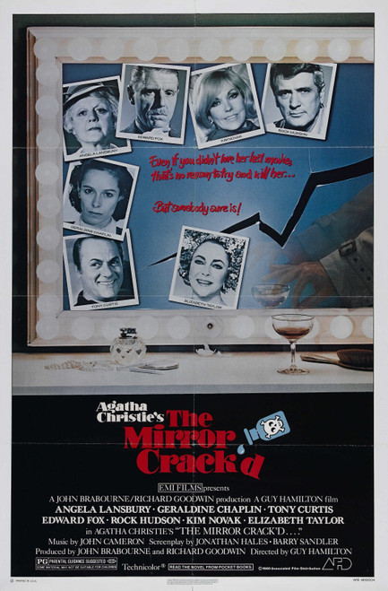 The Mirror Crack_d (1980)_1 Poster Canvas Movie Film Print A0 A1 A2 A3 A4 A5 A6
