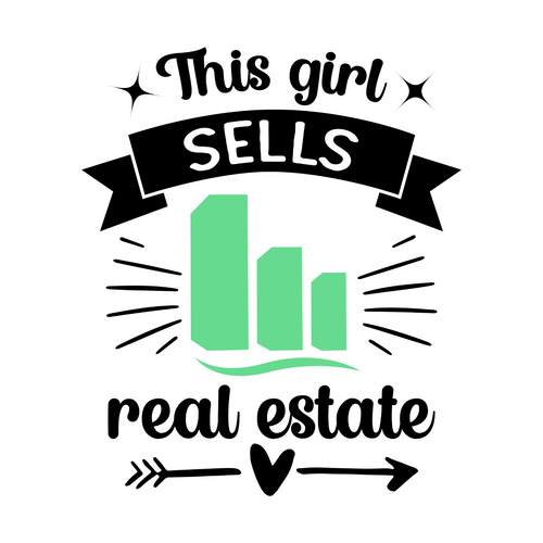 This girl sells real estate-01 (7) Poster Canvas Movie Film Print A0 A1 A2 A3 A4