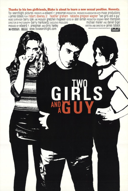 Two Girls and a Guy (1998)_0 Poster Canvas Movie Film Print A0 A1 A2 A3 A4 A5 A6