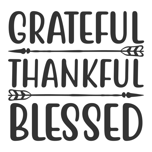 Grateful- thankful_ blessed-01 (2) Poster Canvas Movie Film Print A0 A1 A2 A3 A4