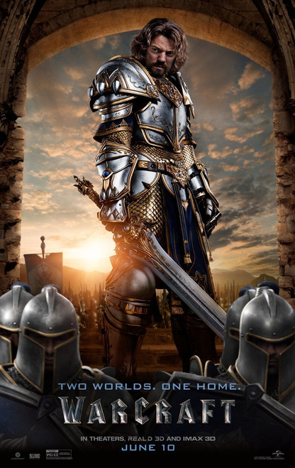 Warcraft (2016)_14 Poster Canvas Movie Film Print A0 A1 A2 A3 A4 A5 A6 Art Wall