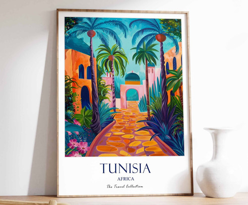 6_Tunisia Print, Tunisia Travel Poster, Tunisia Travel Print, Islamic Decor, Gif