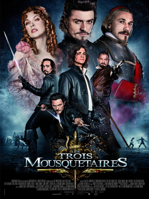 The Three Musketeers (2011)_26 Poster Canvas Movie Film Print A0 A1 A2 A3 A4 A5