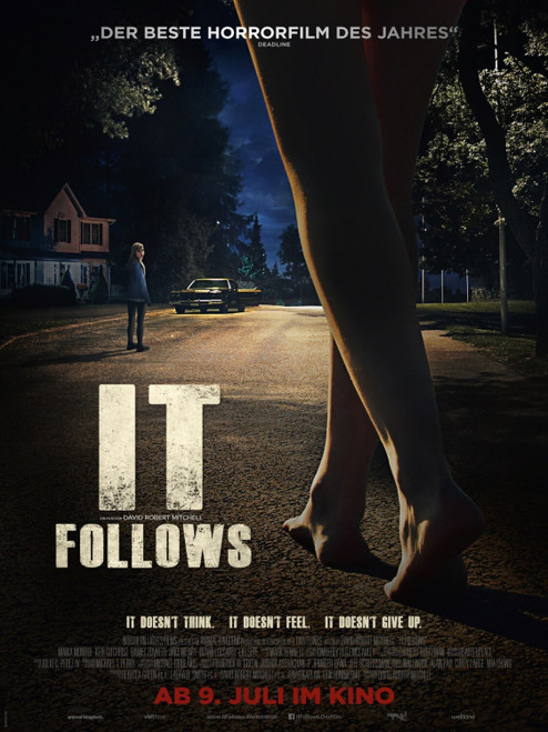 It Follows (2015)_10 Poster Canvas Movie Film Print A0 A1 A2 A3 A4 A5 A6 Art Wal