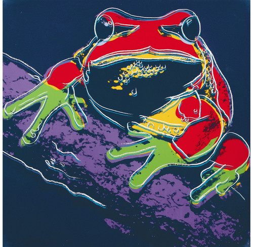 Andy Warhol - Frog Poster Canvas Print Art Painting Decor Reprint wall A0 A1 A2