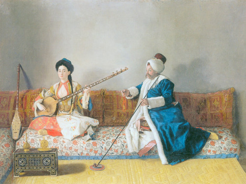 Jean Etienne Liotard - Picture 5 Poster Canvas Movie Film Print A0 A1 A2 A3 A4 A