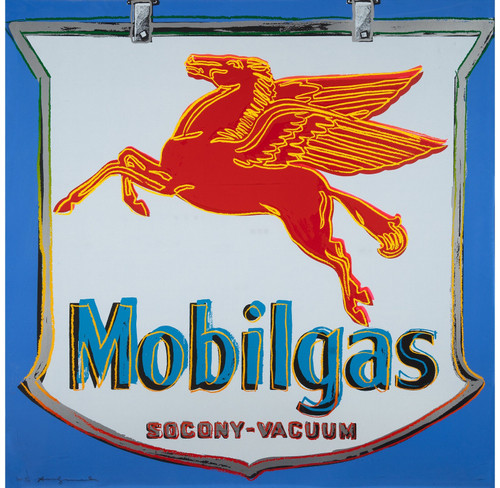 Andy Warhol - Mobil from the Ads 1985 Poster Canvas Print Art Painting Decor Re
