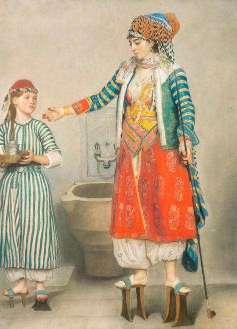 Jean Etienne Liotard - Picture (4) Poster Canvas Movie Film Print A0 A1 A2 A3 A4