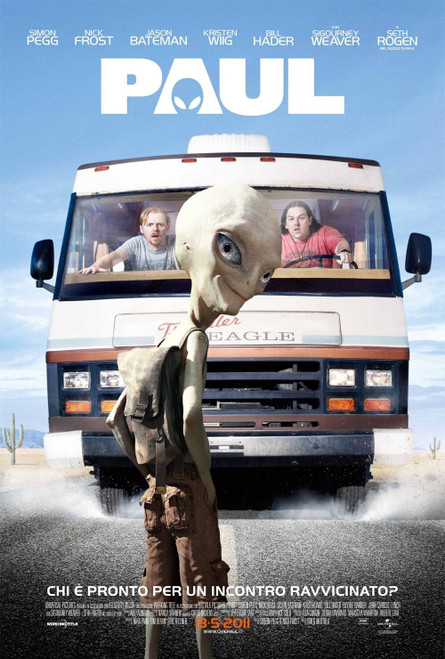 Paul (2011)_3 Poster Canvas Movie Film Print A0 A1 A2 A3 A4 A5 A6 Art Wall Decor