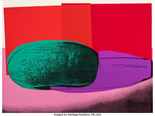 ANDY WARHOL (American, 1928-1987). Watermelon (from Space Fruit Still Lifes), 19