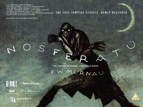 Nosferatu (1922)_3 Poster Canvas Movie Film Print A0 A1 A2 A3 A4 A5 A6 Art Wall
