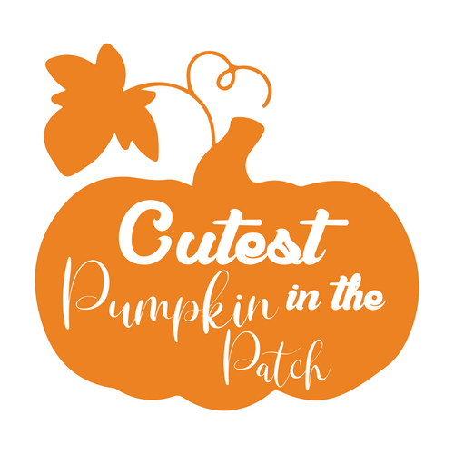 Cutest pumpkin in the patch-01 (2) Poster Canvas Movie Film Print A0 A1 A2 A3 A4