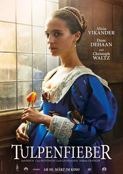 Tulip Fever (2017)_2 Poster Canvas Movie Film Print A0 A1 A2 A3 A4 A5 A6 Art Wal
