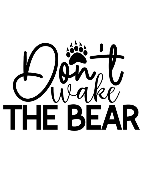 Don t Wake The Bear-01 Poster Canvas Movie Film Print A0 A1 A2 A3 A4 A5 A6 Art W