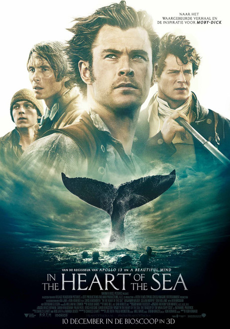 In the Heart of the Sea (2015)_3 Poster Canvas Movie Film Print A0 A1 A2 A3 A4 A