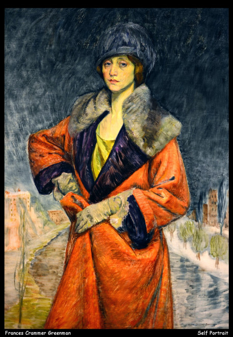 frances-crammer-greenman--self-portrait-jpb_16290615347_o(1) Poster Canvas Movie