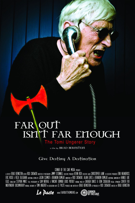 Far Out Isn_t Far Enough_ The Tomi Ungerer Story (2012)_1 Movie Film Poster Canv