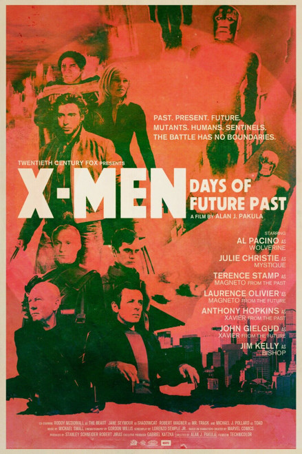 X-men - Poster (A0-A4) Film Movie Picture Art Wall Decor Actor