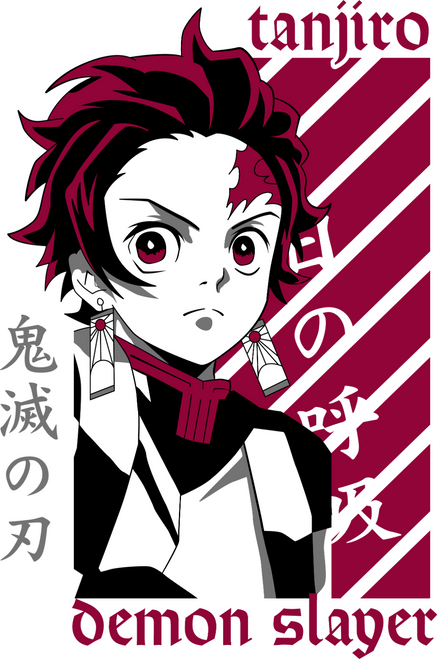 DEMON SLAYER-03 Poster Canvas Movie Film Print A0 A1 A2 A3 A4 A5 A6 Art Wall Dec