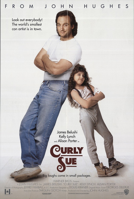 Curly Sue (1991)_2 Movie Film Poster Canvas iconic design