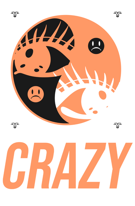 Crazy Little Thinker Poster Canvas Movie Film Print A0 A1 A2 A3 A4 A5 A6 Art Wal