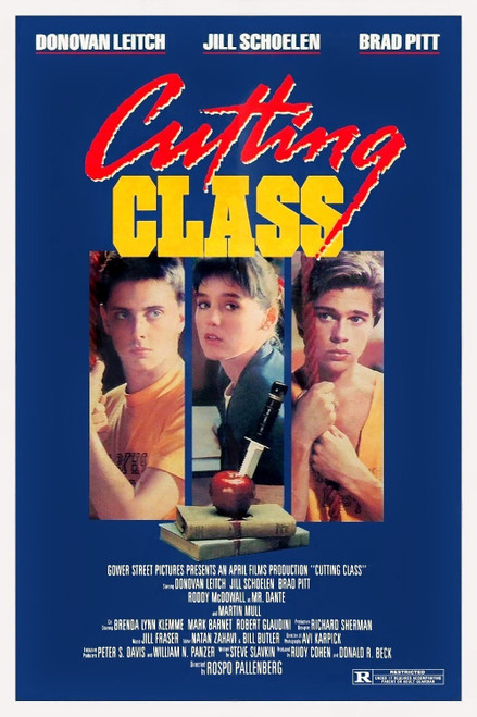 Cutting Class (1989)_0 Movie Film Poster Canvas iconic design